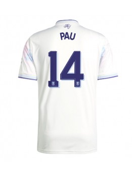 Billige Aston Villa Pau Torres #14 Tredjedrakt 2025-26 Kortermet